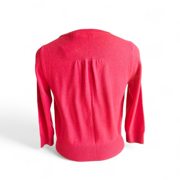 Boden Bright Strawberry V-Neck Cardigan - Picture 4 of 8